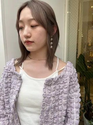 ショート カラー レイヤーカット /konomiのヘアスタイル