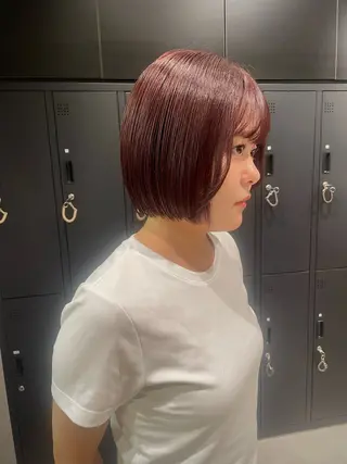 ショート 暖色レイヤー 🥀REIRIのヘアスタイル