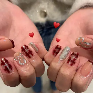 ネイル honoka ガーリーネイル໒꒱のネイルデザイン