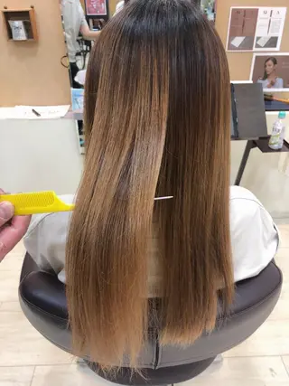 セミロング 【スタイリスト】此木 裕菜のヘアスタイル