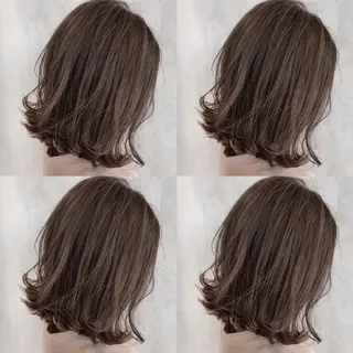 ミディアム ANDO HIKARIのヘアスタイル