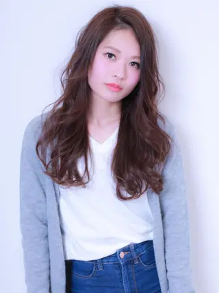 セミロング カラー ハイライト/髪質改善 ✂️十河祐輝のヘアスタイル