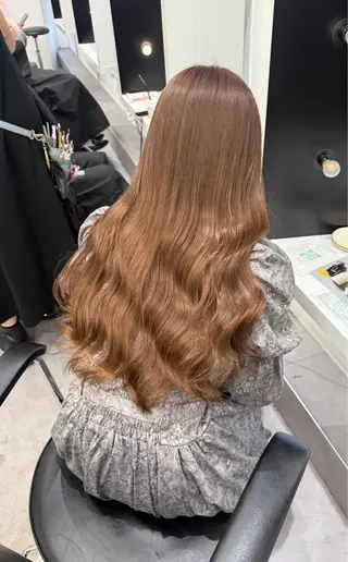 ロング カラー 梅田/透明感艶カラー /ボブ特化/はるきのヘアスタイル