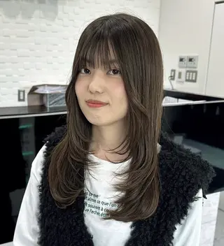 ロング カラー ORGN.所属・二千華 /カラーモデル募集中のヘアスタイル