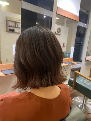 ミディアム レイヤー／髪質改善 ／YUのヘアスタイル