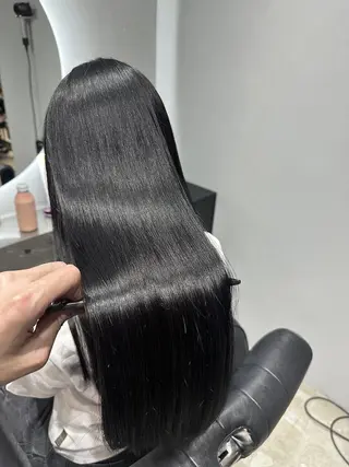 ロング カラー 韓国ヘア✨美髪矯正✨ 高橋大河のヘアスタイル
