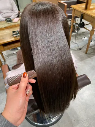 ロング 髪質改善/艶カラー 🤍mizueのヘアスタイル