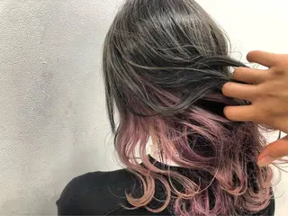 カラー 艶カラー🖤 れいな🖤のヘアスタイル