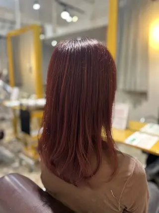 セミロング 縮毛矯正／髪質改善 🌟mizukiのヘアスタイル