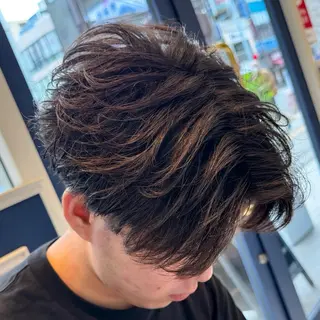ショート メンズ 吉田 新平のヘアスタイル