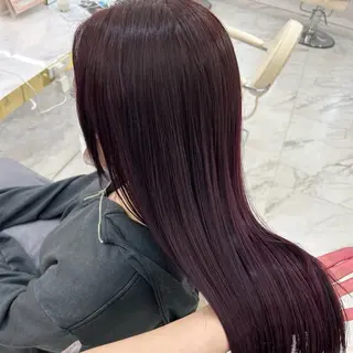 カラー こはな🎀梅田🎀 ピンクカラー💝のヘアスタイル