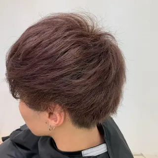 カラー ウスイ ハルカのヘアスタイル