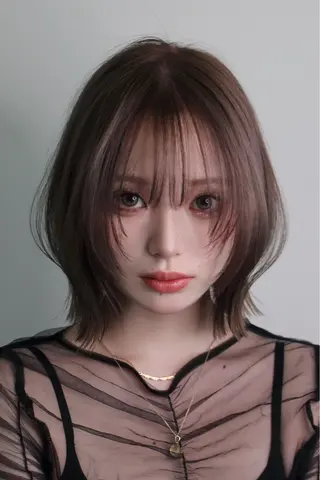 カラー 🍁ベージュカラー/ レイヤーカット/涼のヘアスタイル
