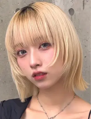 ミディアム ✂︎心斎橋美容室✂︎ わたるのヘアスタイル