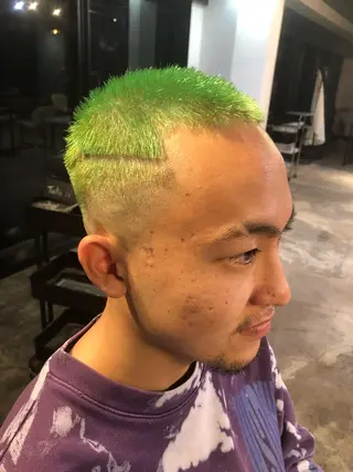 ショート カラー メンズ Go today  シェアサロン札幌nix店所属・海外スタイル✂︎ ✂︎sunのヘアスタイル