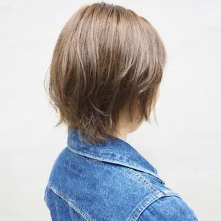 ショート キノシタ ナオユキのヘアスタイル