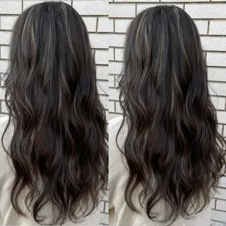 ロング カラー 佐野 優斗のヘアスタイル