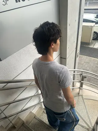 パーマ メンズ 大須/カラーモデル 木場 健斗🌳のヘアスタイル