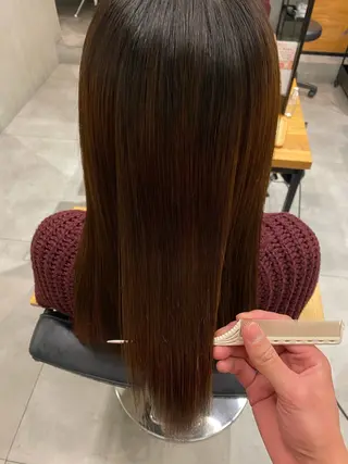 セミロング 居原 凜太郎のヘアスタイル