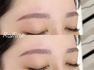 アイブロウ Raffine miruのマツエク・マツパデザイン