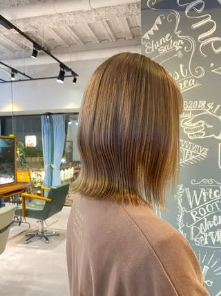 ミディアム GO TODAY SHAiRE SALON 原宿Stella店所属・𓍯柔らかhair 𓍯 yukinoのヘアスタイル