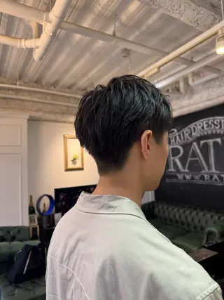 メンズ 西出 茉燦のヘアスタイル