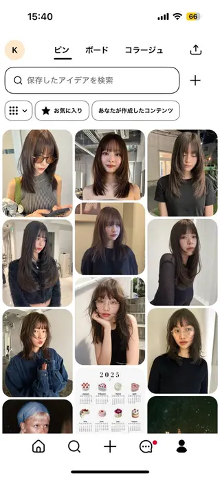 ロング jonsi所属・KIZUKI KIRARAのヘアスタイル