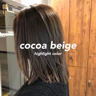 ミディアム カラー レイヤー,ボブ / 彩未のヘアスタイル