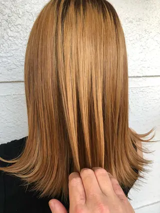 ロング レイヤーカット匠 イソザキノリユキのヘアスタイル