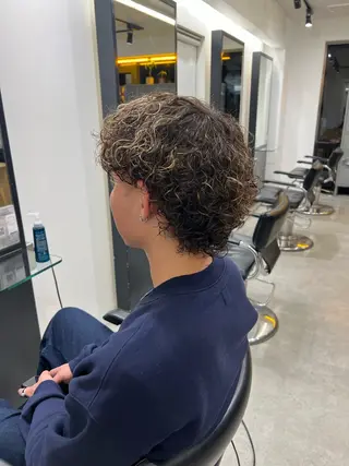 パーマ メンズ fifth神宮前 HIN★T★のヘアスタイル