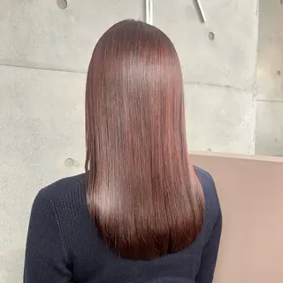 ロング カコ/レイヤーカット ヘアアレンジのヘアスタイル