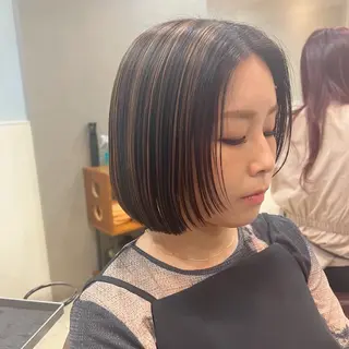 ショート カラー 甲斐 司のヘアスタイル