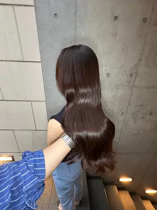 ロング カラー 髪質改善🤎 みさき🤎のヘアスタイル