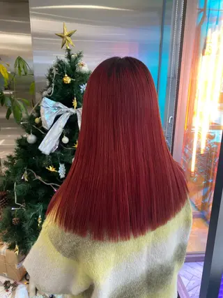 ロング カラー カンナ【Y2Kネイル /コーンロウ】のネイルデザイン