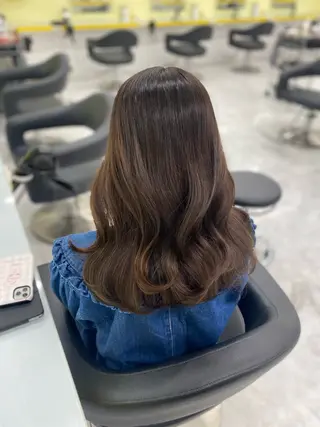 ミディアム カラー パーマ ヘアアレンジ メンズ キッズ Lumo所属・💖横浜ブリーチなし 💖MIHOのヘアスタイル