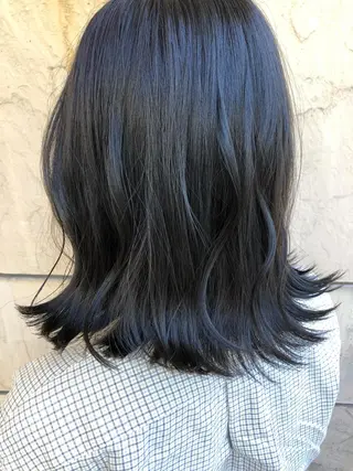 ミディアム 髪質改善 MAKIのヘアスタイル