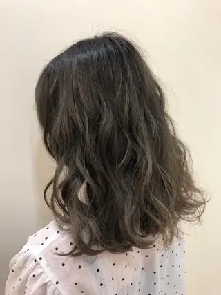 ミディアム カラー 寺内 紳悟のヘアスタイル