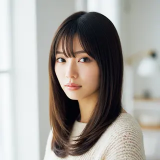 セミロング ✂︎ ｼﾝﾀｸ ✂︎のヘアスタイル