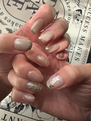 ネイル La vie mi nailニュアンスのネイルデザイン