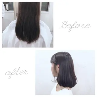 ミディアム 【今だけブリーチ 限定価格💕】すみのヘアスタイル