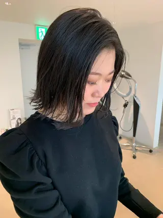 ミディアム ANY／SUE 千葉パーマのヘアスタイル