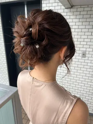 ヘアアレンジ 大人可愛いヘアメイク 💋🧚‍♀️しずかのヘアスタイル