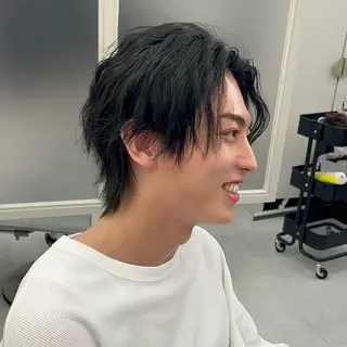 メンズ youres hair 髪質改善トリートメント&ヘッドスパ  新宿三丁目店【ユアーズヘア】所属・🦋透明感カラー 👑NODOKA🦋のヘアスタイル