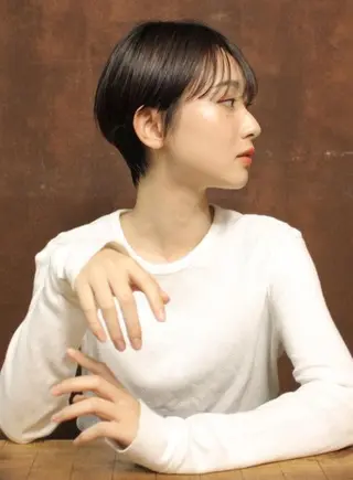 ショート 中司 陽子のヘアスタイル