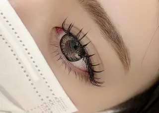 マツエク・マツパ 【那覇/束感まつ毛】 キャメルのマツエク・マツパデザイン