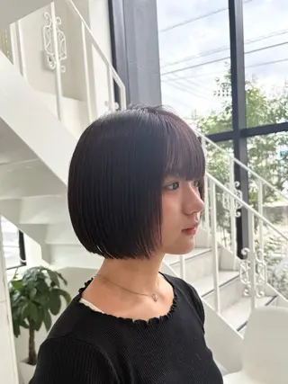 ショート juve.別府店所属・別府 /ショート /ボブ/ヤマダルカのヘアスタイル