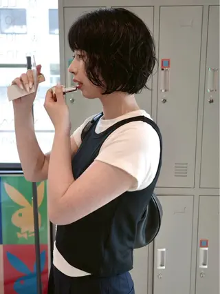 ショート パーマ (h)wim ウィムのヘアスタイル