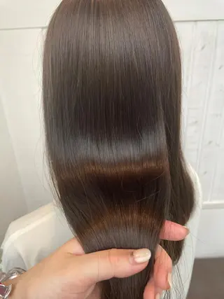 ロング カラー 前髪顔周り✂️店長 ❤️アマミヤ❤️のヘアスタイル