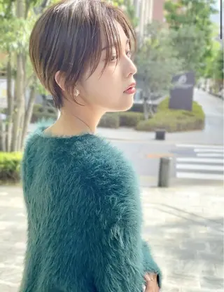 ショート カットモデル 天王寺🤍haruのヘアスタイル