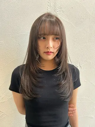 ロング 剣持友希/高崎 ifh iizukaのヘアスタイル
